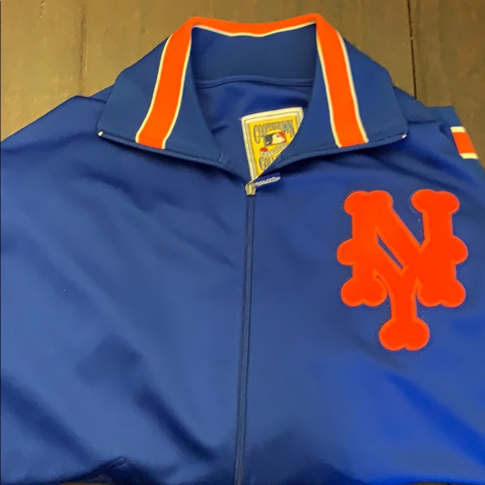 1986 METS Mitchell & Ness jacket.